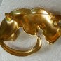 Vintage Enamel Leopard Brooch