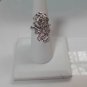 18K HGE Rose Ring Size 7-Adjustable