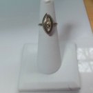 Vintage Mexico Sterling Silver Shell Ring Size 5