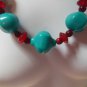 Runway Statement Colorful Odd Shaped Beaded Necklace