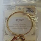 Inspirational Bracelet with Prayer Card -Trust