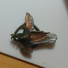 3-Tone Eagle Scarf Clip/Holder