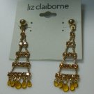 Liz Claiborne Rhinestone Dangle Earrings