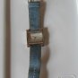 Joan Rivers Classics Denim/Rhinestone Watch With Spelled-Out Numbers RARE
