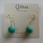 Cellini Fine Silver Plated Tarnish Free Dangle Ball Hook Earrings