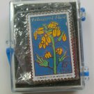 The March Co. Contra Costa Wallflower 15 cents Stamp Pin 1979 Sealed