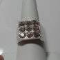 18K HGE Rhinestone Ring