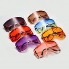 Gradient Color Trendy Large Sunglasses