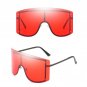 Gradient Color Trendy Large Sunglasses