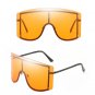 Gradient Color Trendy Large Sunglasses