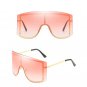Gradient Color Trendy Large Sunglasses