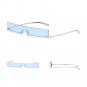 Stylish Metal Rectangle Retro Frame Solid Eyeglasses