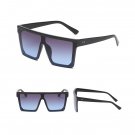 Fashion Square Frame Gradient Color Sunglasses