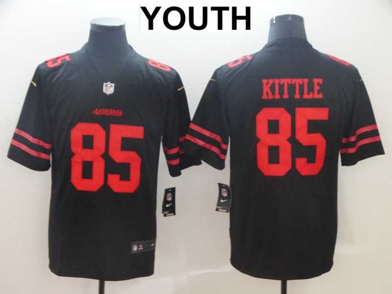 Kids/Toddlers San Francisco 49ers #85 George Kittle Stitched Jersey – Retro  Throwbacks