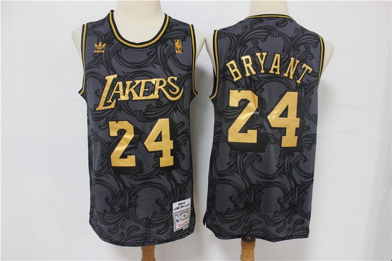 black and gold kobe bryant jersey