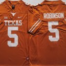 men's & youth Football Longhorns Uniform #5 Bijan Robinson Jerseys Orange Team Game College Shirts