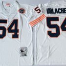 men's & youth Football Bears Uniform #54 Brian Urlacher Jerseys Vintage White Throwback Shirts
