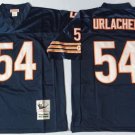 men's & youth Football Bears Uniform #54 Brian Urlacher Jerseys Vintage Navy Throwback Shirts