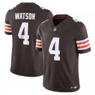 men's & youth Football Browns Uniform #4 Deshaun Watson Jerseys 2023 Brown F.U.S.E. Limited Shirts