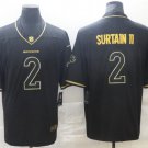 men's & youth Football Broncos Uniform #2 Pat Surtain II Jerseys Black Golded Edition Limited Shirts