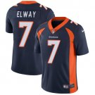 men's & youth Football Broncos Uniform #7 John Elway Jerseys Navy Game Retired Player Limited Shirts