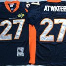 men's & youth Football Broncos Uniform #27 Steve Atwater Jerseys 1997 Vintage Navy Throwback Shirts