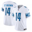 men's & kids Football Lions Uniform #14 Amon-Ra St. Brown Jerseys 2023 White F.U.S.E. Limited Shirt
