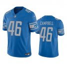 men's & youth Football Lions Uniform #46 Jack Campbell Jerseys Blue 2023 Draft F.U.S.E. Shirts