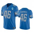 men's & youth Football Lions Uniform #46 Jack Campbell Jerseys 90th Blue 2023 Draft F.U.S.E. Shirts