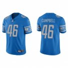 men's & youth Football Lions Uniform #46 Jack Campbell Jerseys Blue 2023 Draft Game Limited Shirts