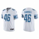 men's & youth Football Lions Uniform #46 Jack Campbell Jerseys White 2023 Draft Game Limited Shirts
