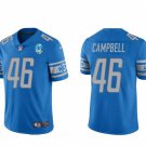 men's & youth Football Lions Uniform #46 Jack Campbell Jerseys 90th Blue Player Game Limited Shirts