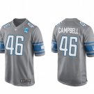 men's & youth Football Lions Uniform #46 Jack Campbell Jerseys 90th Silver Game Limited Shirts