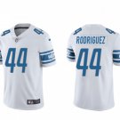 men's & youth Football Lions Uniform #44 Malcolm Rodriguez Jersey White Player Game Limited Shirts
