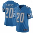 men's & kids Football Lions Uniform #20 Barry Sanders Jerseys Blue Retired Player Limited Shirt