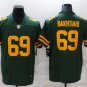 men's & youth Football Packers Uniform #69 David Bakhtiari Jerseys Alternate Green Limited Shirts