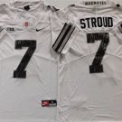 men's & youth Football Ohio Buckeyes Uniform #7 C.J. Stroud Jerseys College White Limited Shirts