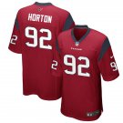 men's & youth Football Texans Uniform #92 Dylan Horton Jerseys Red Team Game Player Limited Shirts
