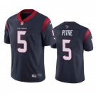 men's & kids Activewear Football Uniform #5 Jalen Pitre Jerseys Navy Player Game Limited Shirt