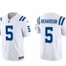 men's & youth Football Colts Uniform #5 Anthony Richardson Jerseys White 2023 Draft F.U.S.E. Shirts