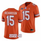 men's & youth Football Gators Uniform #15 Anthony Richardson Jerseys College Orange Limited Shirts