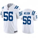 men's & kids Activewear Football Uniform #56 Quenton Nelson Jerseys White F.U.S.E. Limited Shirt