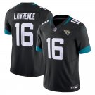 men's & kids Activewear Football Uniform #16 Trevor Lawrence Jerseys Black F.U.S.E. Limited Shirt