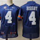 men's & youth Football Tigers Uniform #4 Tank Bigsby Jerseys College Navy Player Game Limited Shirts