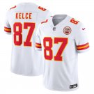 men's & youth Football Chiefs Uniform #87 Travis Kelce Jerseys White 2023 F.U.S.E. Limited Shirts