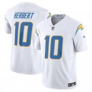 men's & youth Football Chargers Uniform 10 Justin Herbert Jerseys White 2023 F.U.S.E. Limited Shirts