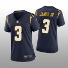 Women's Football Chargers Uniform #3 Derwin James Jr. Jerseys Navy Player Game Limited ladys Shirts