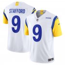 men's & youth Football LA Rams Uniform 9 Matthew Stafford Jerseys White 2023 F.U.S.E. Limited Shirts