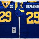 men's & youth Football Rams Uniform #29 Eric Dickerson Jersey Vintage Blue Throwback Mesh Shirts