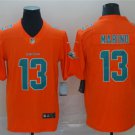 men's & youth Football Dolphins Uniform #13 Dan Marino Jerseys Orange Inverted Legend Limited Shirts